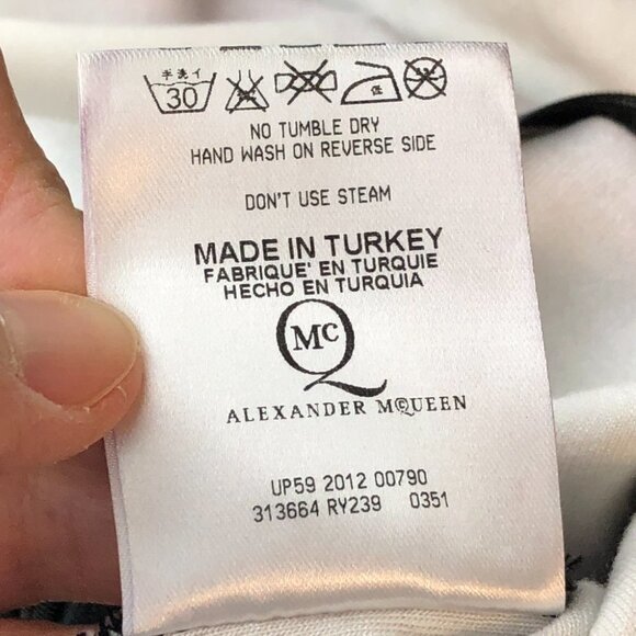 McQ by Alexander McQueen Lightning Knee  length Tube Skirt Size XS - Picture 11 of 15